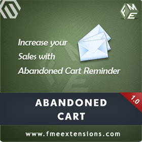 FMEExtensions: FME's Abandoned Cart Extension